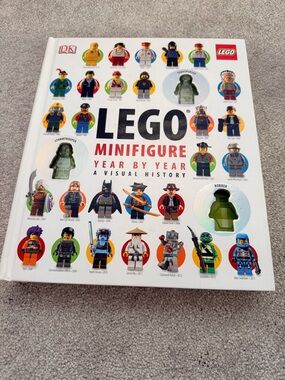 Lego White Cover Minifigure Year-by-Year Visual Book